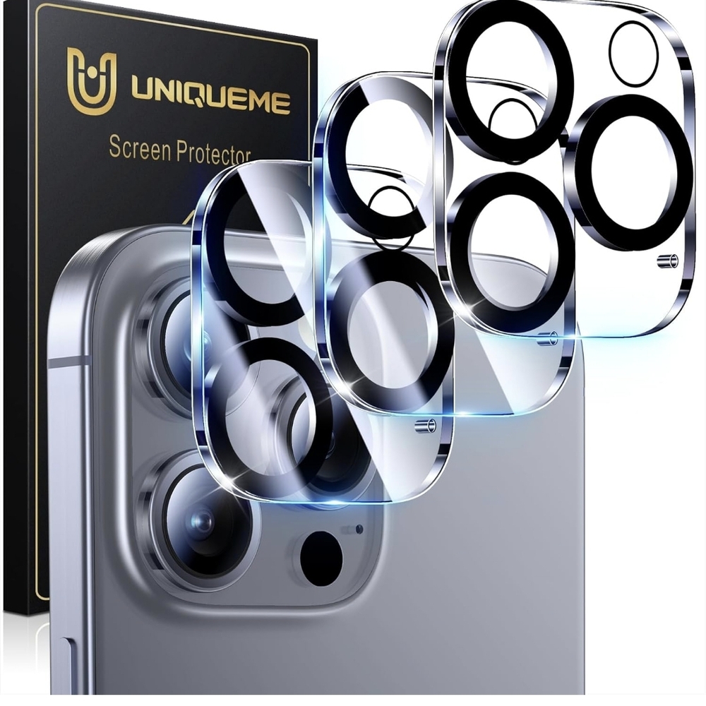 UNIQUE ME Camera Lens Protector for iPhone 16 Pro Max